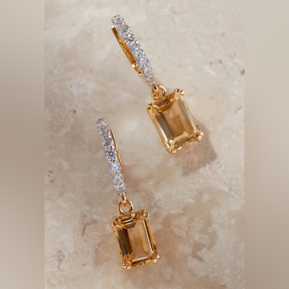 THE MINI DIANA HUGGIES- CITRINE